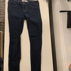 Hollister dark blue jeans jeggings